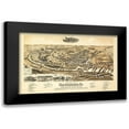 thumbnail image 1 of Perry 24x17 Black Modern Framed Museum Art Print Titled - Waynesboro Virginia - Perry 1891, 1 of 5