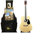 thumbnail image 1 of ChordBuddy 42" Full Size Acoustic Guitar Combo Beginner Set with Natural Finish Guitar, Tuner, and Learning System, 1 of 5