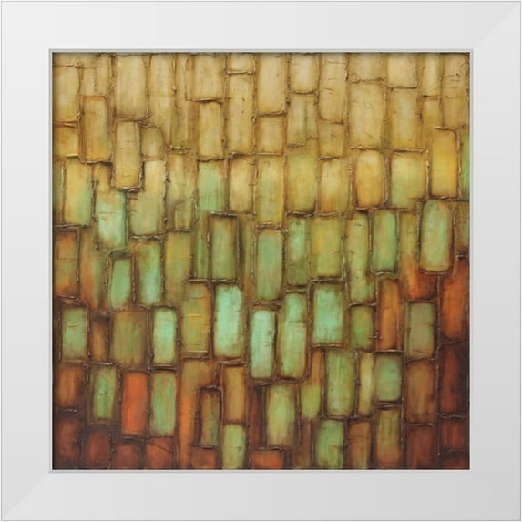 Perry, Alexandra 20x20 White Modern Wood Framed Museum Art Print Titled - Highlights II