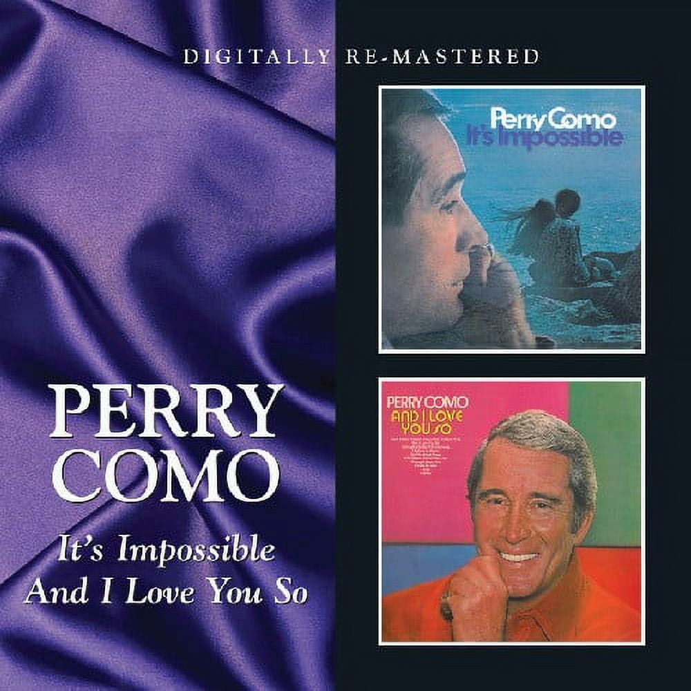 BGO - BEAT GOES ON Perry Como - It's Impossible / and I Love You So - Music & Performance - CD