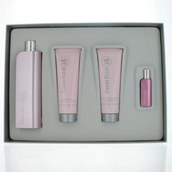 Perry Ellis 18 Eau de Parfum 4PCS Gift Set For Women