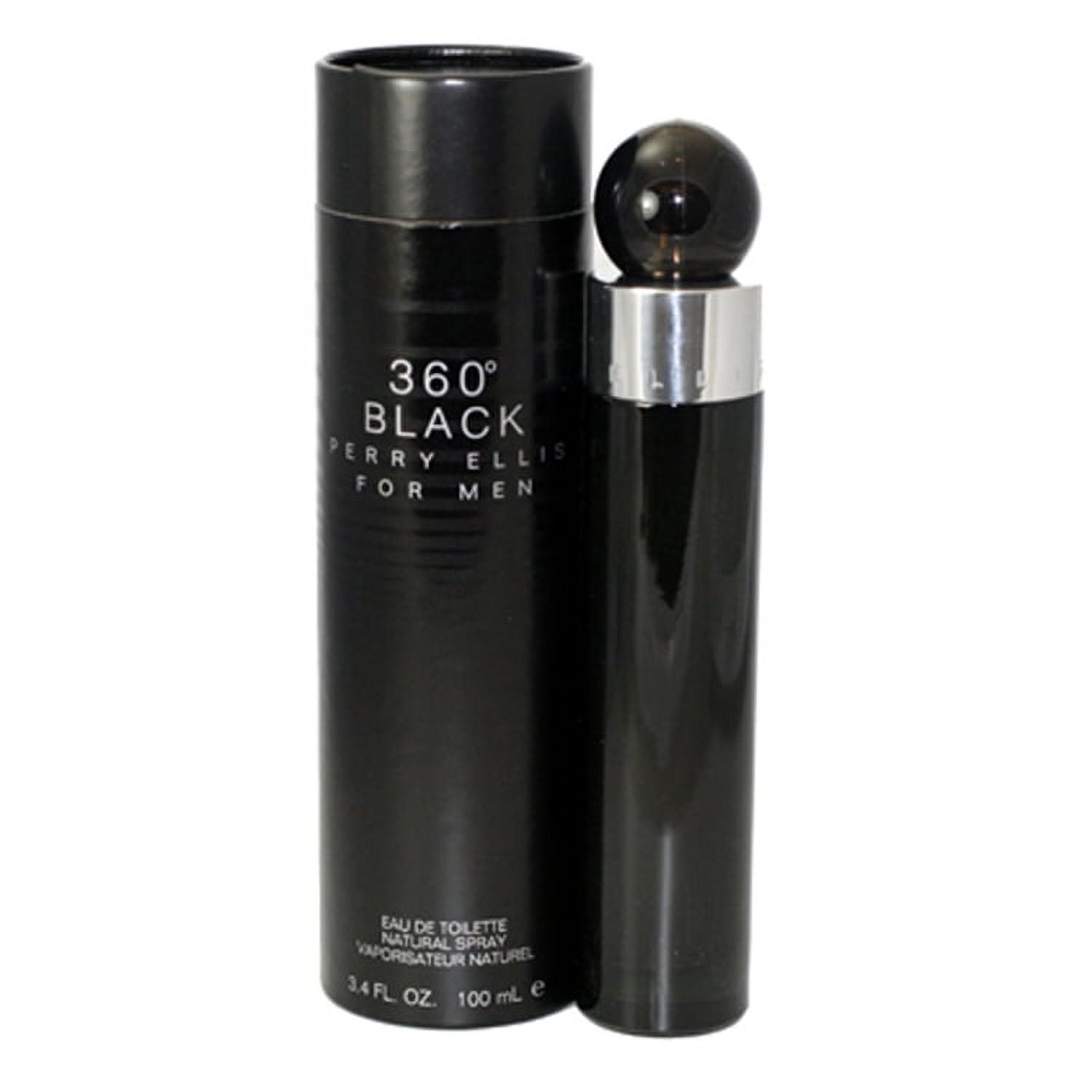 Perry Ellis 360 Black Eau De Toilette Spray 3.3 Oz / 100 Ml