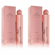 Perry Ellis 360 Collection Rose Perfume for Women 3.4 Oz Eau De Parfum Spray 100 mL Each   2 Pack