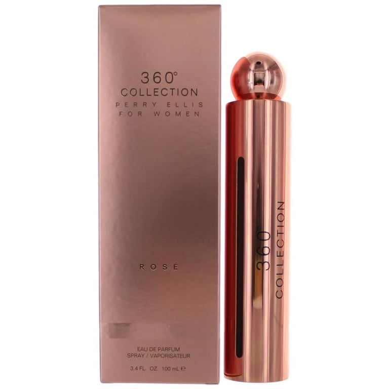 Perry Ellis 360 Collection Rose by Perry Ellis 3.4 oz Eau De