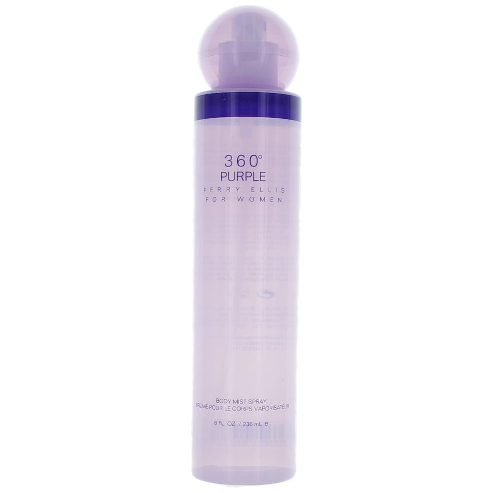 Perry Ellis 360 Purple Body Mist By Perry Ellis - 8 oz Perry Ellis 360 Purple Body Mist By Perry Ellis - 8 oz
