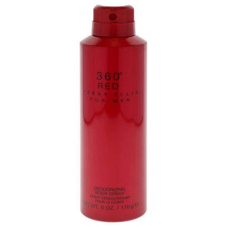 Perry Ellis 360 Red , 6 oz Body Spray