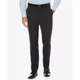 thumbnail image 1 of Perry Ellis Portfolio Mens Modern fit Dress Pants 33 / 32 Black Solid Stretch, 1 of 4