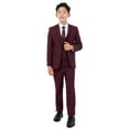 thumbnail image 1 of Perry Ellis Boy's 5pc Solid Suit, 1 of 3