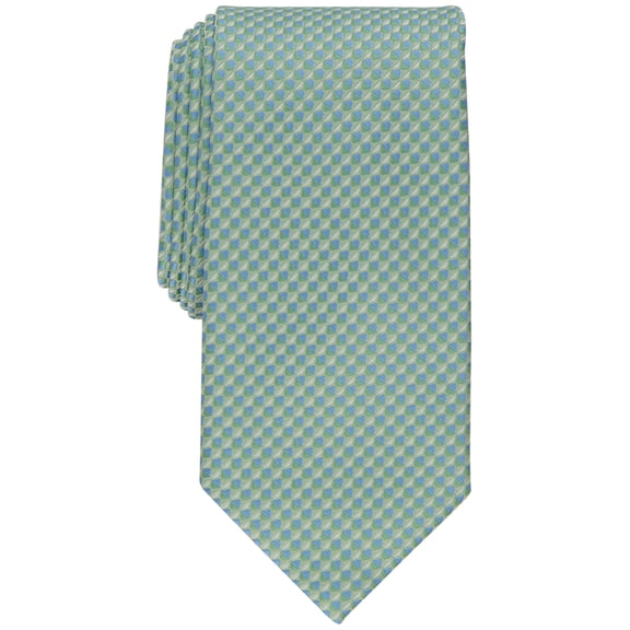 Perry Ellis GREEN Men's Serrano Mini Neat Tie, US One Size