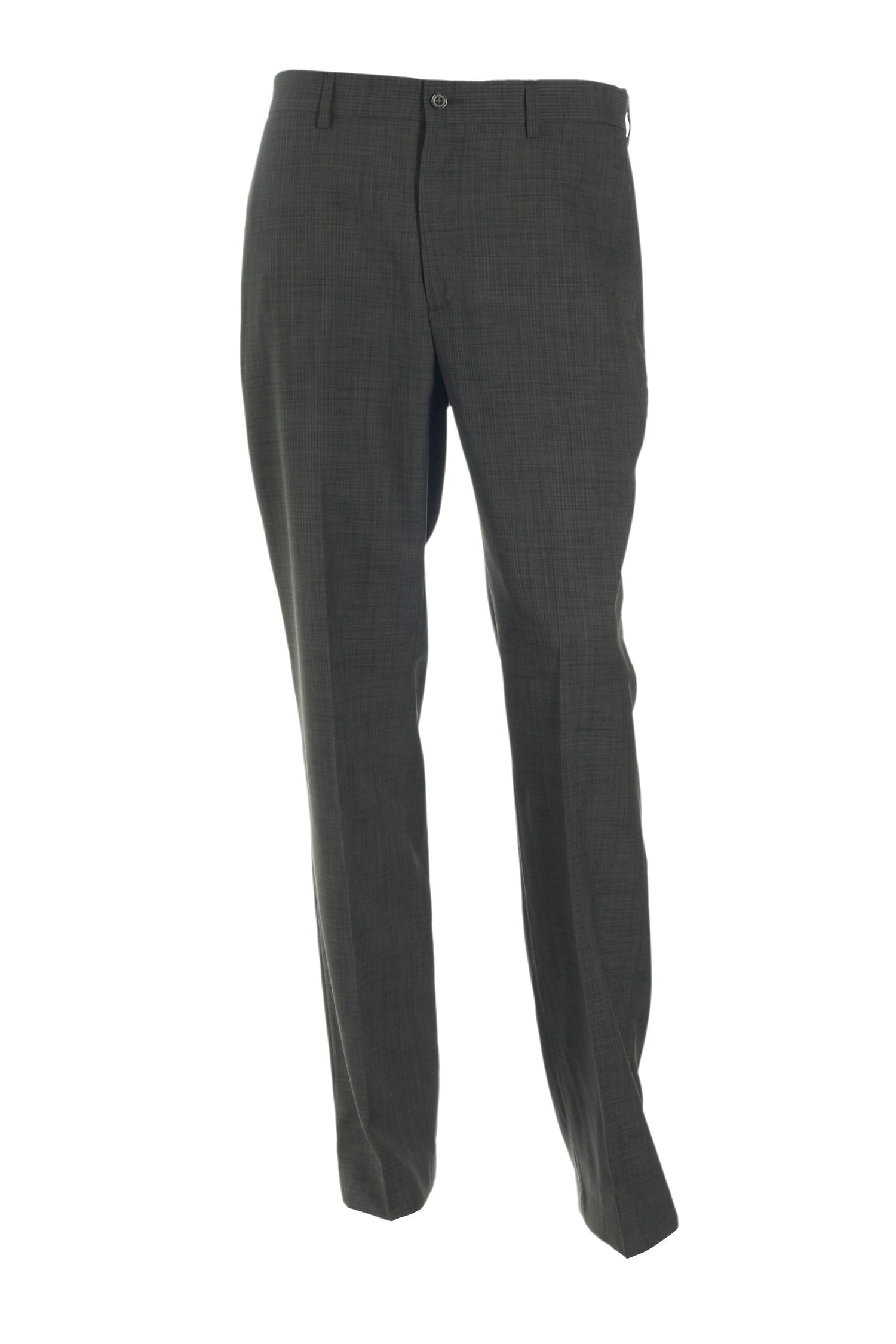 slim fit dress slacks Very Slim Fit Flat Front Stretch Knit Suit Pant main image 1