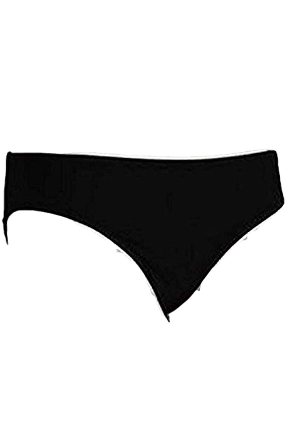 Ladies Bikini Hipster Skirt Bottoms XS, Black