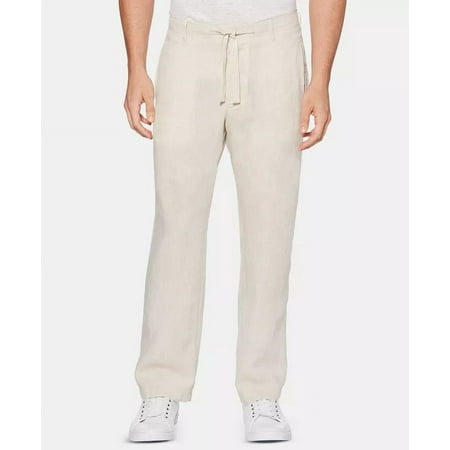 Perry Ellis Linen Drawstring Pant