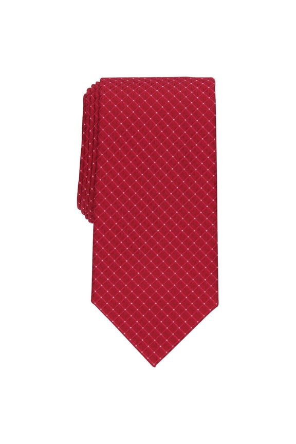 Men's Bernstein Classic Dot Tie Red OS B4HP