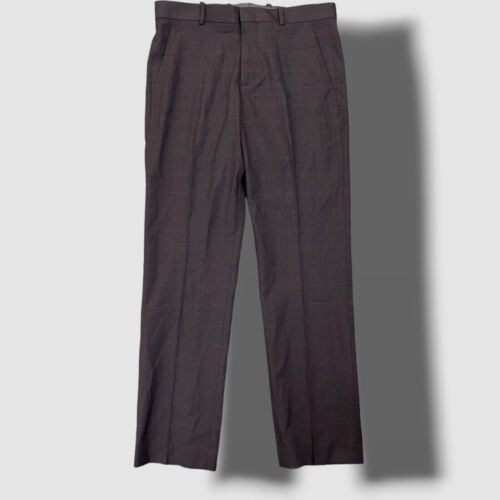 slim fit dress slacks Slim Micro Print Suit Pant – Perry Ellis main image 1