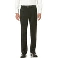 thumbnail image 1 of Perry Ellis Men's Classic Fit Double Pleat No Iron Microfiber Melange Dress Pants Dark Gray Size 36X34, 1 of 2