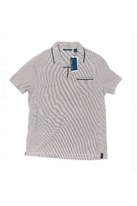 Men's Coral Gold Short Sleeve Shirt, US M