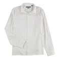 thumbnail image 1 of Perry Ellis Men's Dobby Geo Long Sleeve Button Down Shirt Bright White Large, 1 of 1
