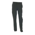 thumbnail image 1 of Perry Ellis Men's Flat Front Dress Pants (34x32, Black), 1 of 4