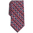 thumbnail image 1 of Perry Ellis Men's Ledon Geometric Tie Red Size Regular, 1 of 3