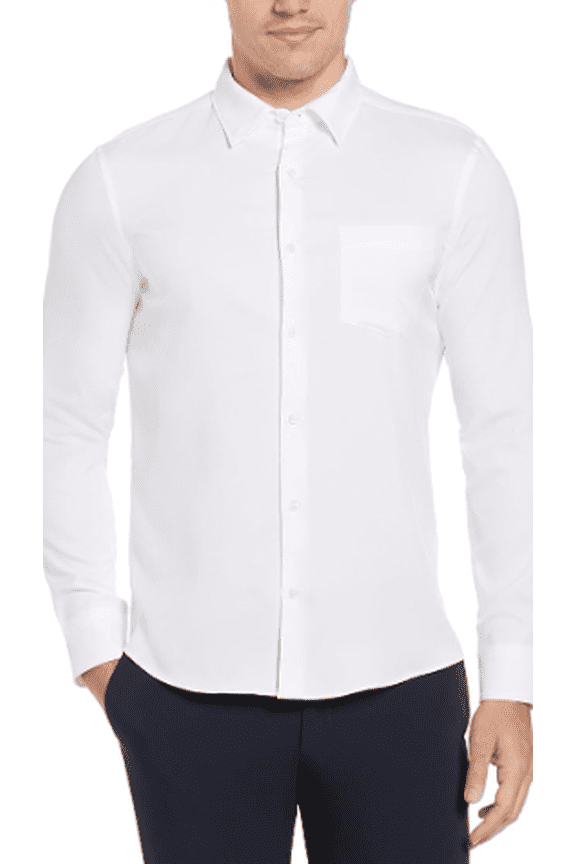 Men's Long Sleeve Dress Shirt, Small