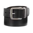 thumbnail image 1 of Perry Ellis Portfolio Men's Reversible Leather Belt Black Brown 36, 1 of 3