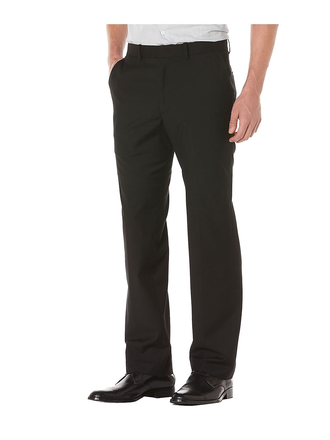 Perry Ellis Men's Slim Fit Dress Pants Black Size 34X30