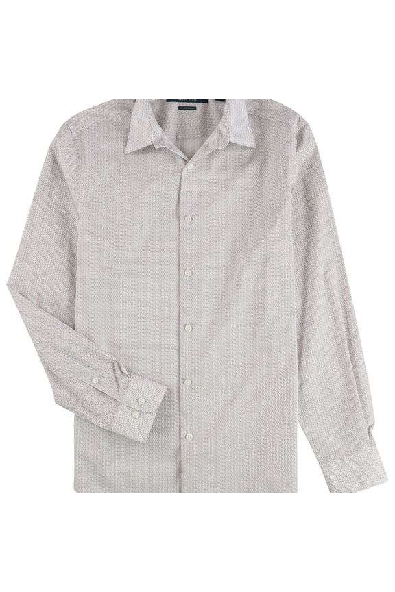 Mens Classic-Fit Button Up Shirt, White, XX-Large
