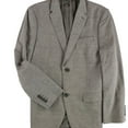 thumbnail image 1 of Perry Ellis Mens End On End Two Button Blazer Jacket, Brown, 40 Regular, 1 of 2