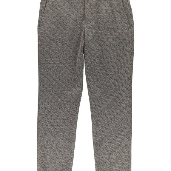 Perry Ellis Mens Flex Stretch Casual Trouser Pants, Black, 34W x 30L