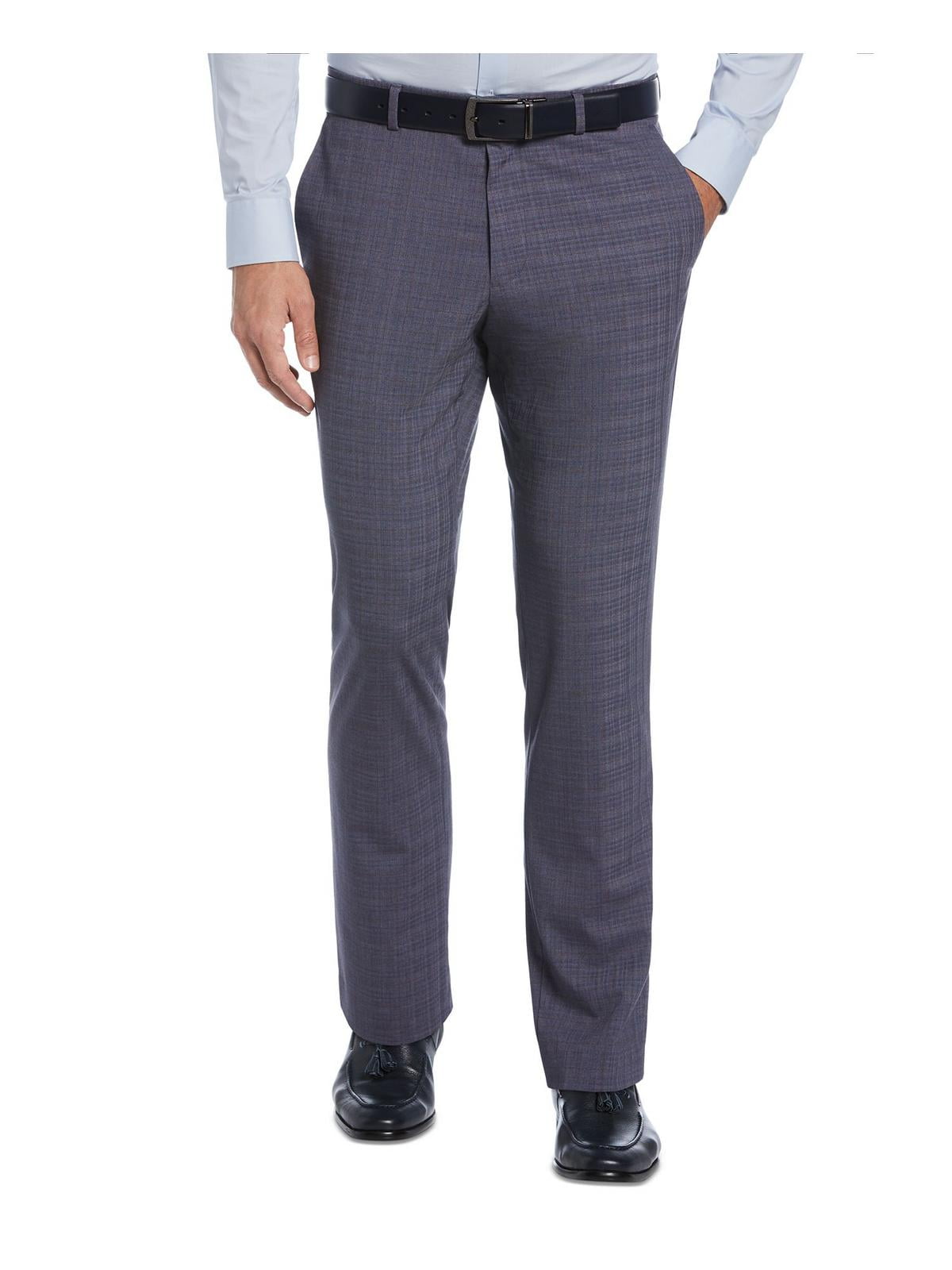 Perry Ellis Mens Formal Slim Fit Dress Pants - Walmart.com