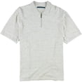 thumbnail image 1 of Perry Ellis Mens High Rise Polo Shirt, Grey, XX-Large, 1 of 1