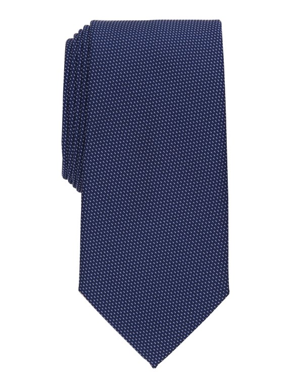 Mens Navy Hydell Micro Print Tie OS