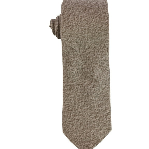 Perry Ellis Mens Ohley Self-tied Necktie, Beige, One Size