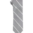 thumbnail image 1 of Perry Ellis Mens Ohley Self-tied Necktie, Grey, One Size, 1 of 1