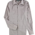 thumbnail image 1 of Perry Ellis Mens Printed LS Button Up Shirt, Purple, Small, 1 of 2