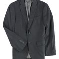 thumbnail image 1 of Perry Ellis Mens Shadow Striped Two Button Blazer Jacket, Grey, 38 Short, 1 of 2