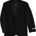 thumbnail image 1 of Perry Ellis Mens Slim-Fit Tuxedo Two Button Blazer Jacket, Black, 42 Short, 1 of 2
