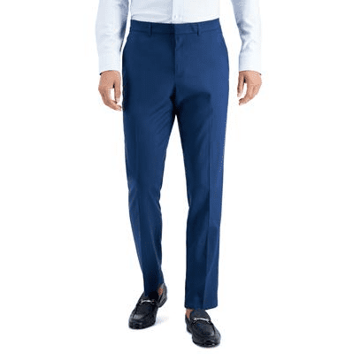 slim fit dress slacks Classic Fit Plaid suit Pant