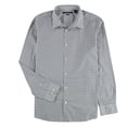 thumbnail image 1 of Perry Ellis Mens Tattersall Button Up Shirt, Blue, XX-Large, 1 of 2