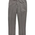 thumbnail image 1 of Perry Ellis Mens Textu  red Linen Slim Fit Plaid Dress Pants Slacks, Red, 34W x 32L, 1 of 3