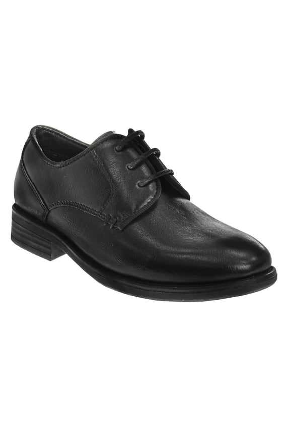 Portfolio Boys' Dress Shoes Classic Style & Comfort ( Little Kid/Big Kids) - Black, Size: 3