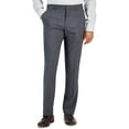 thumbnail image 1 of Perry Ellis Mens Solid Stretch Dress Pants Slacks, Grey, 31X30W x 30L, 1 of 1
