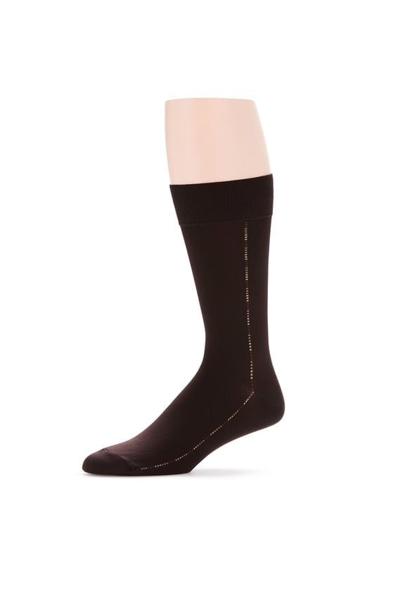 Portfolio Luxury Tobacco Brown Crew Socks One Size