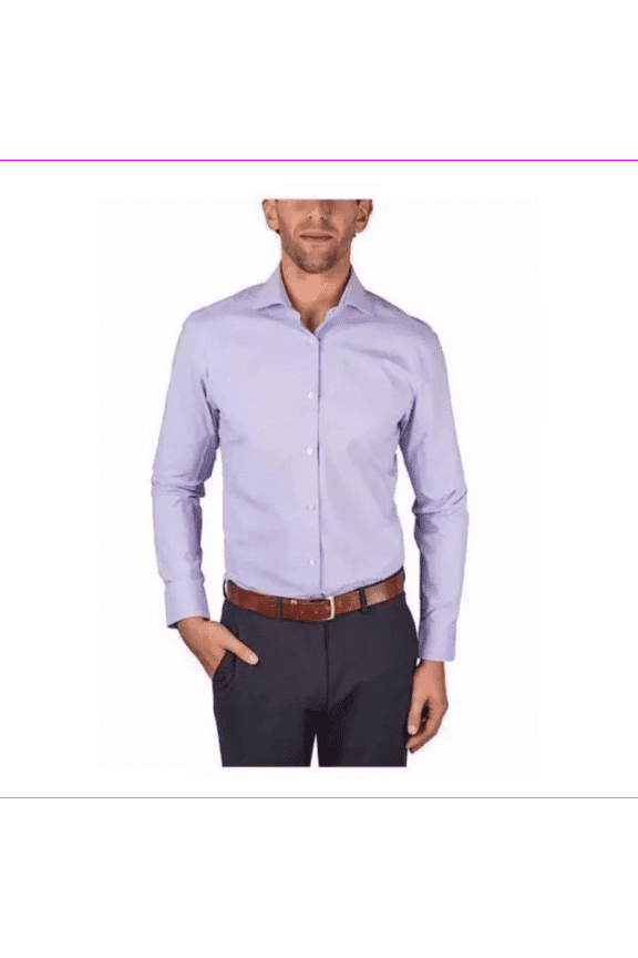 Portfolio | Men's L/S Dress Shirt 16.5-34/35/Purple