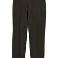 thumbnail image 1 of Perry Ellis Mens Modern Fit Stretch Solid Resolution Casual Trouser Pants, Brown, 36W x 32L, 1 of 2