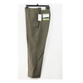 thumbnail image 1 of Perry Ellis Mens Portfolio Resol Dress Pants Slacks, Brown, 33W x 30L, 1 of 4