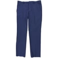 thumbnail image 1 of Perry Ellis Mens Tonal Windowpane Dress Pants Slacks, Blue, 36W x 30L, 1 of 3