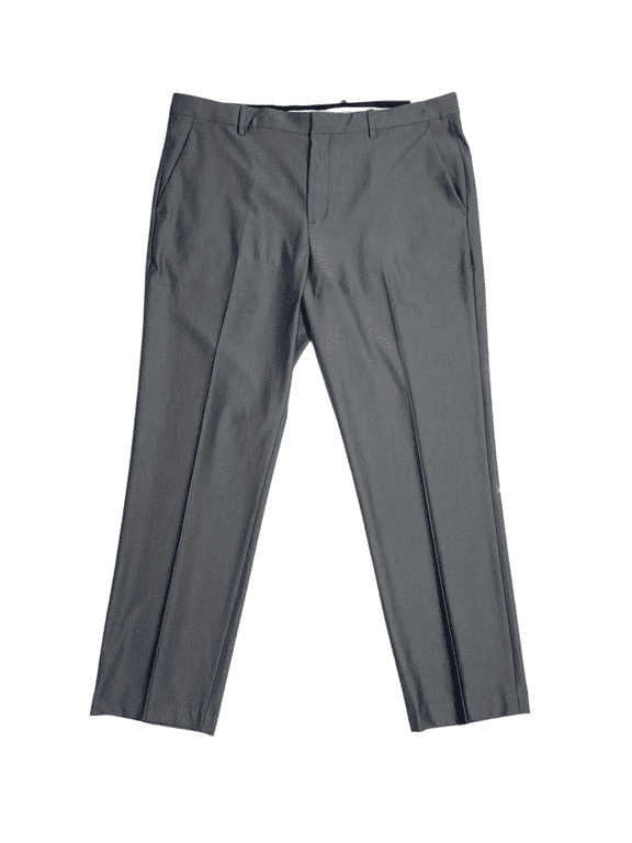 Portfolio Men's Modern Fit Stretch Solid Resolution Pants, Felt Grey, 30W X 30L