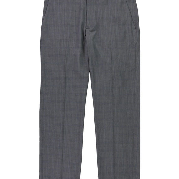 Perry Ellis Mens Portfolio Modern Fit Stretch Dress Pants Slacks, Multicoloured, 32W x 30L