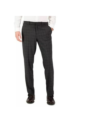 Suits Outlet Perry Ellis Men's Slim-Fit Stretch Wrinkle-Resistant